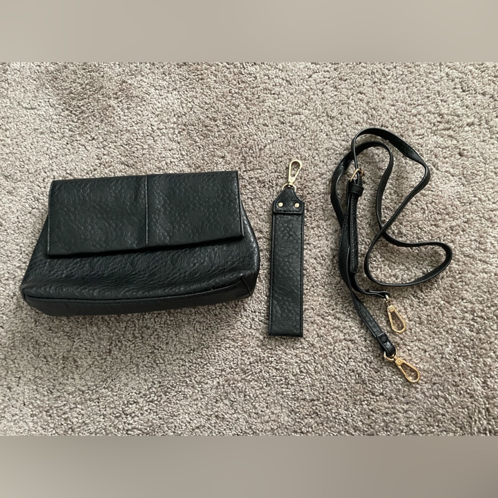 Poverty Flats by rain Black Crossbody & clutch bag
